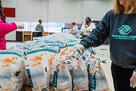 So far, BGCSM employees have distributed more than 1,300 meals to families in need across Southeast Michigan.