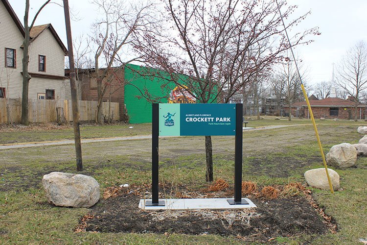 The 15th Street Block Club cares for the park year-round.