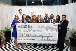 G.L.A.M. Body Scrubs was crowned the winner of the 12th annual Comerica Hatch Detroit Contest, winning the $100,000 grand prize from Comerica Bank at the Hatch Off event on Thursday, May 9, at the Wayne State University Industry Innovation Center.