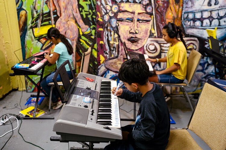 Summer programs help kids in Southwest Detroit connect to their culture through art and music.