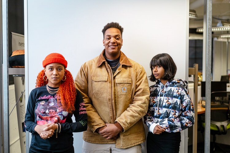 Charity, Kaleb, and MYNA are a part of the inaugural cohort of the Motown Musician Accelerator. Asante (not pictured) is also a part of the cohort.