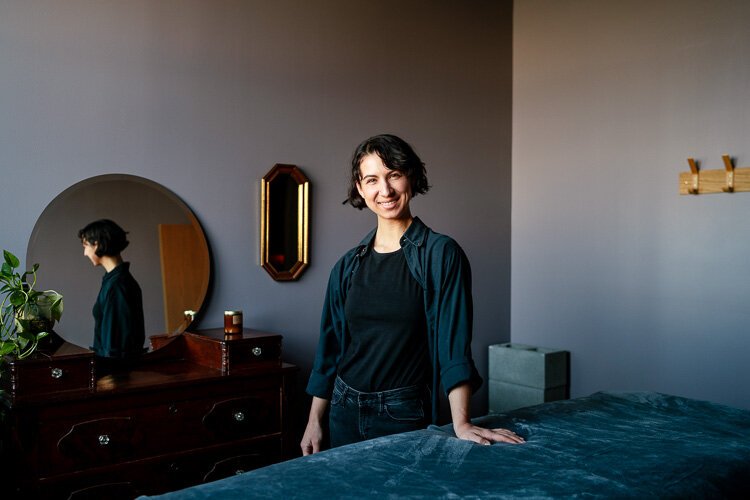 One of the market's newest tenants is Fauna Holistic, a massage spa that opened a third-floor studio this past summer. In searching for a home for her massage parlor, owner Fiona Maier says she knew that she wanted to open in Eastern Market.