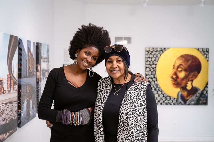 Omo Misha and her aunt Valerie Irwin opened the Irwin House Global Art Center and Gallery.