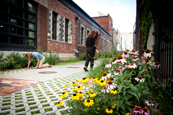 Green space transforms urban community