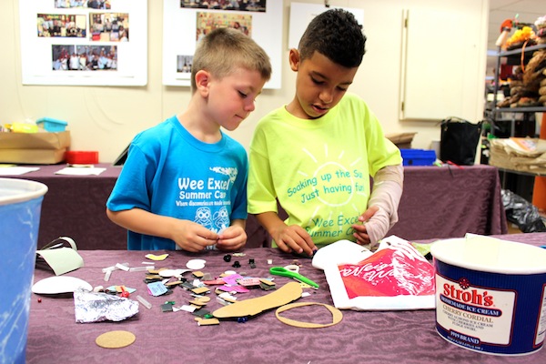 Arts & Scraps puts recycled items in the hands of kids to create their own art