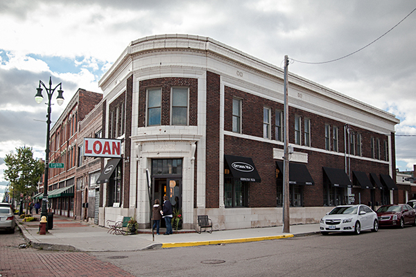 The Dime Savings Bank building, home of Ottava Via