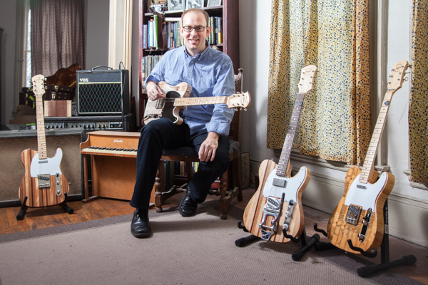 Mark Wallace, founder of Wallace Detroit Guitars