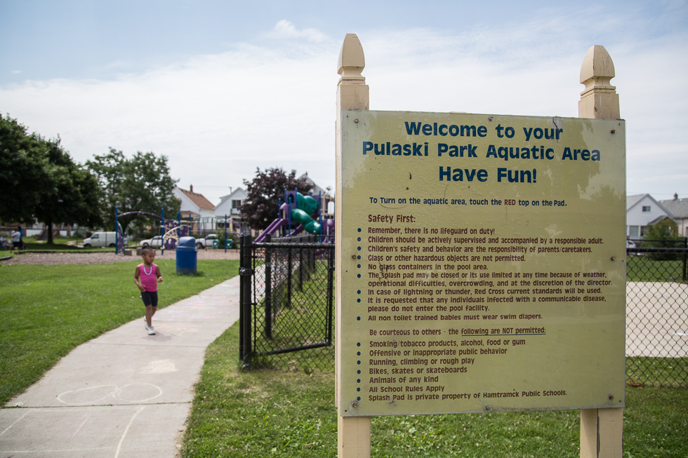 Pulaski Park in Hamtramck
