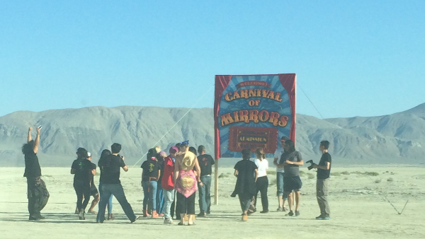Entrance to Burning Man
