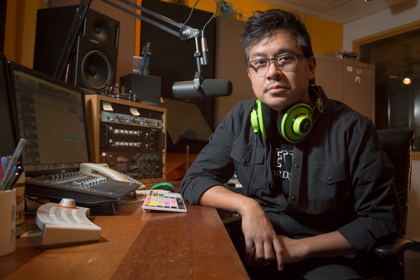 Alex Trajano, producer and host of WDET's Beginning of the End podcast