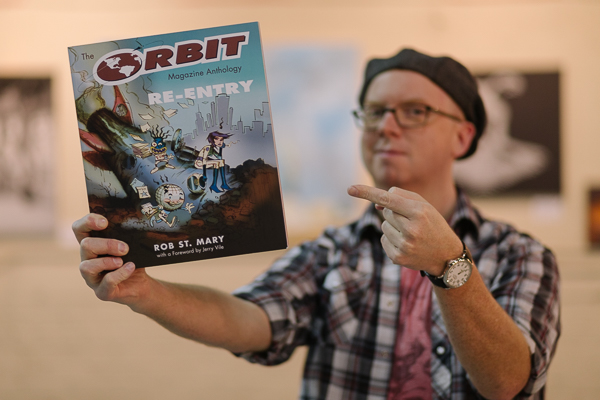 Rob St. Mary, author of The Orbit Magazine Anthology