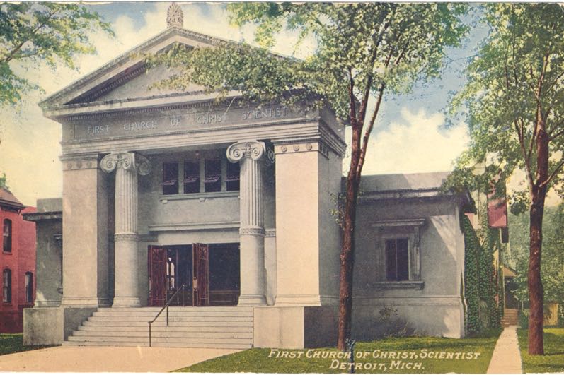 Historic photo of First Church of Christ, Scientist