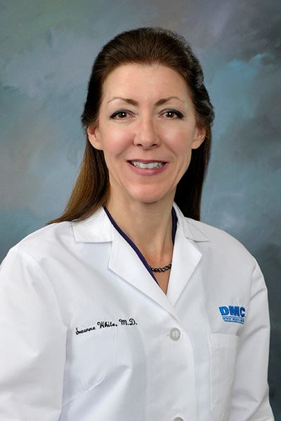 Dr. Suzanne White, chief medical officer at the DMC