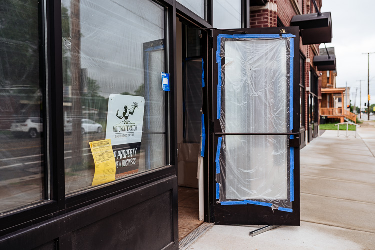 A new storefront in the West Village renovated with help from a Motor City Match grant