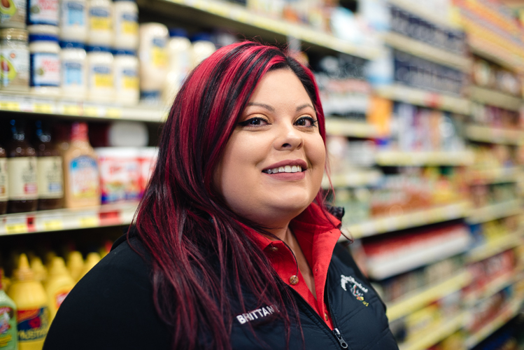 Brittany Barrios manages Honeybee Market in Southwest Detroit.