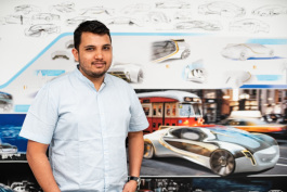 Deven Khatri is pursing a master's degree in transportation design at College for Creative Studies.