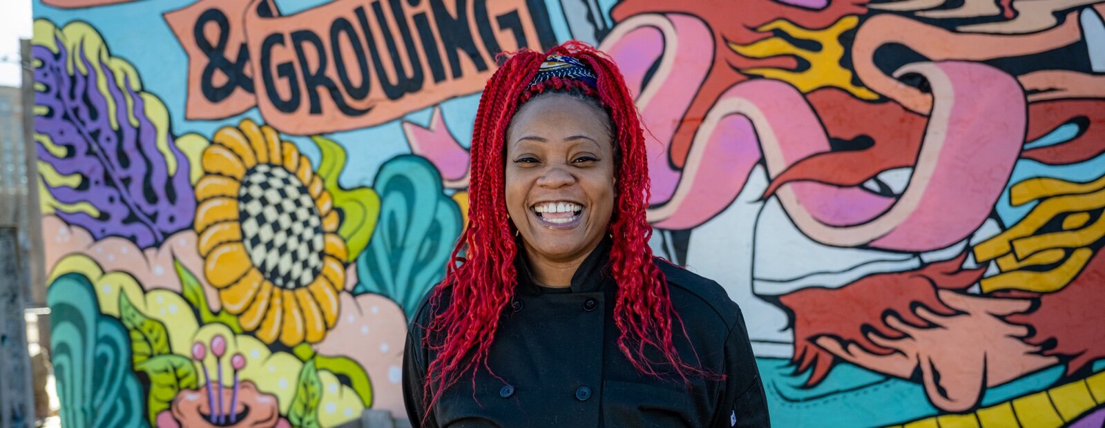 Chef Enid Parham (Photo: Featherstone)