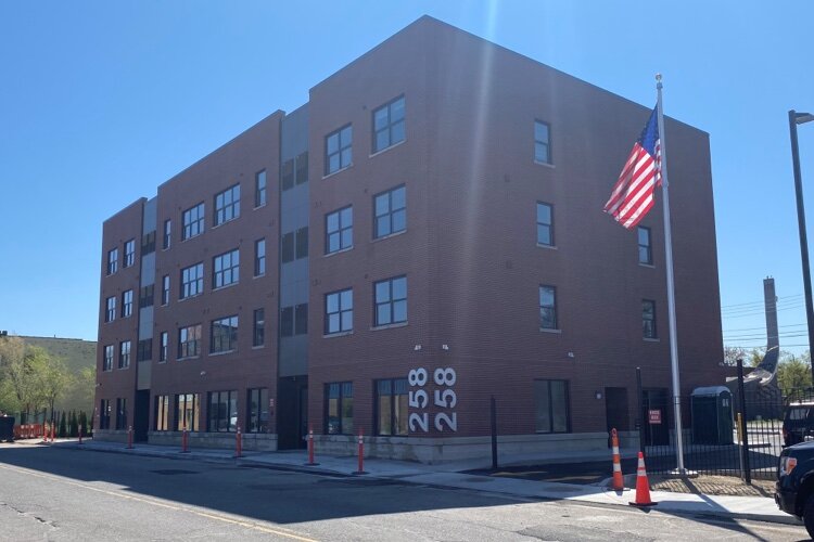The newly opened Milwaukee Junction Apartments.