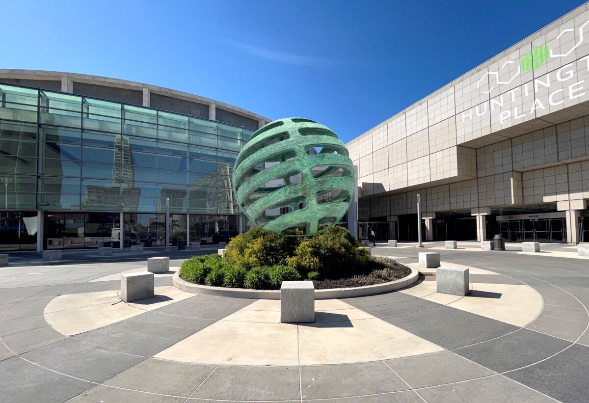 Scott Hocking’s sculpture, titled “Floating Citadel,” will be installed by late summer.