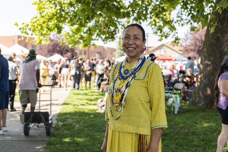 American Indian Health and Services held its annual Pow Wow and health fair this week at Romanowski.