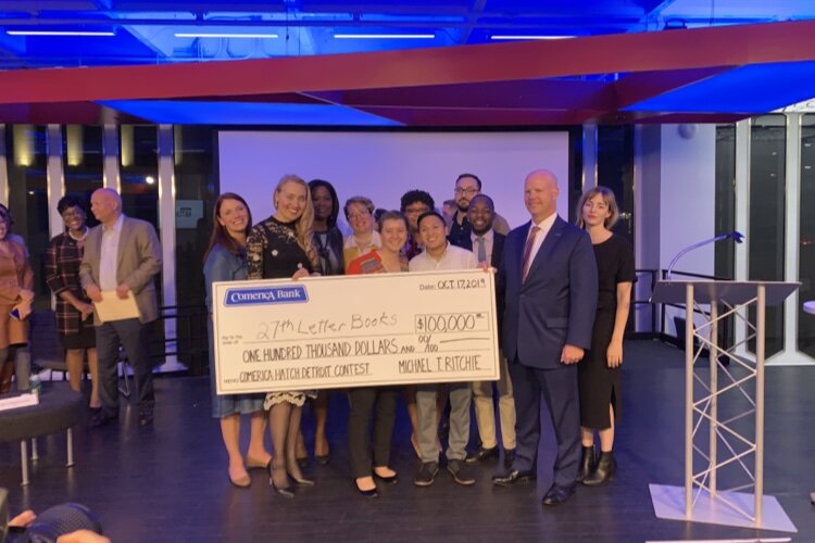 27th Letter Books, winner of the 2019 Comerica Hatch Detroit competition.