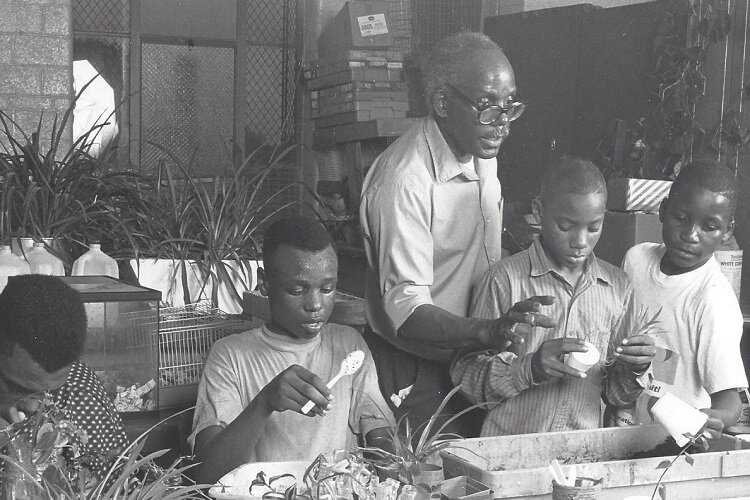 A photograph from the community center's 4H days.