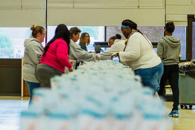So far, BGCSM employees have distributed more than 1,300 meals to families in need across Southeast Michigan.