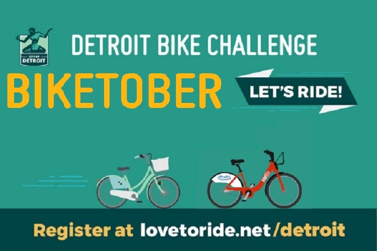 Biketober is an online contest that encourages people to get out and bike.