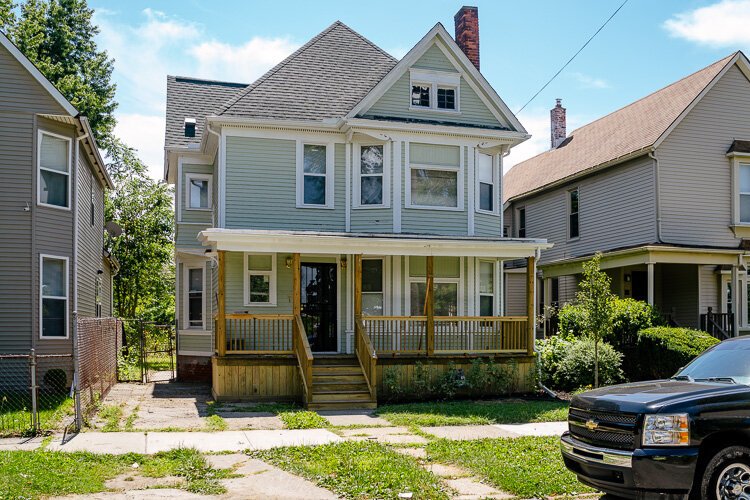 A CDC house on W Philadelphia in the North End.