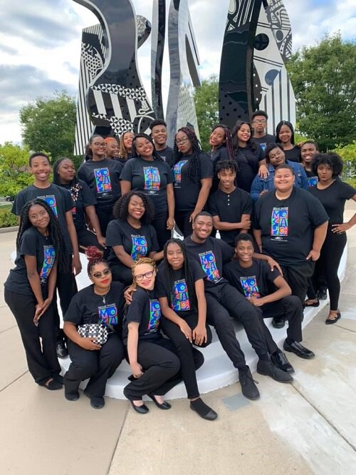 Mosaic Singers at The New York Times Magazine Presents The 1619 Project at the Charles H. Wright Museum.