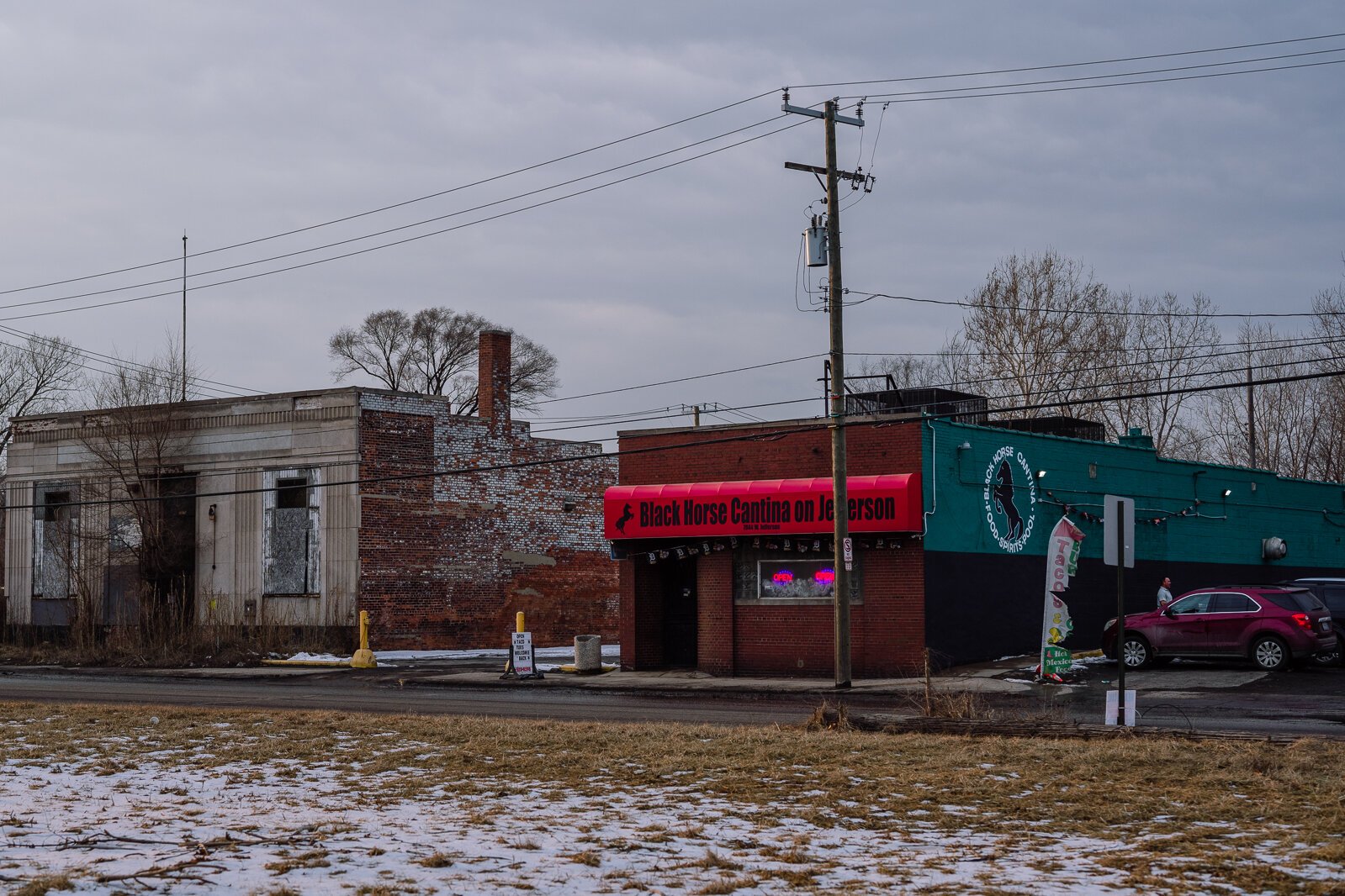 The Black Horse Cantina on W. Jefferson Ave.