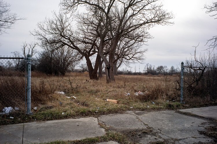 Future site of Detroit Horsepower at 2719 Fenkell Ave.