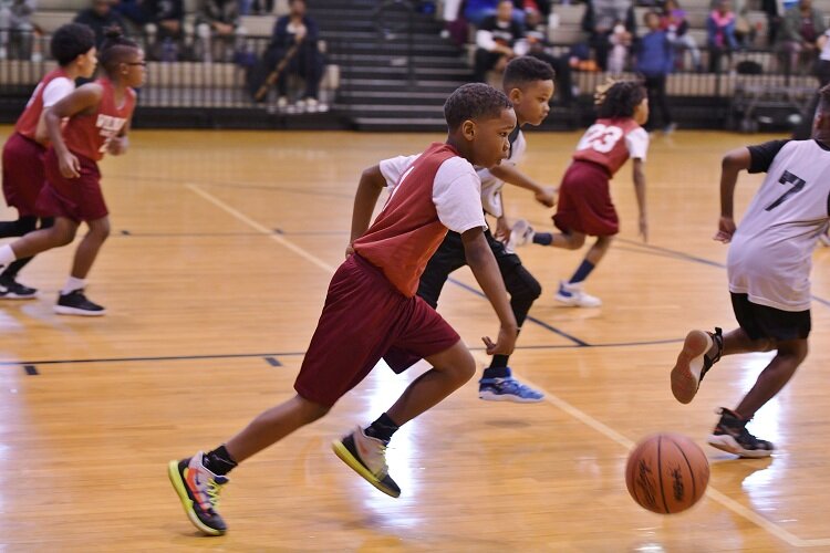 Basketball is one of the many sports activities traditionally offered by Detroit PAL.