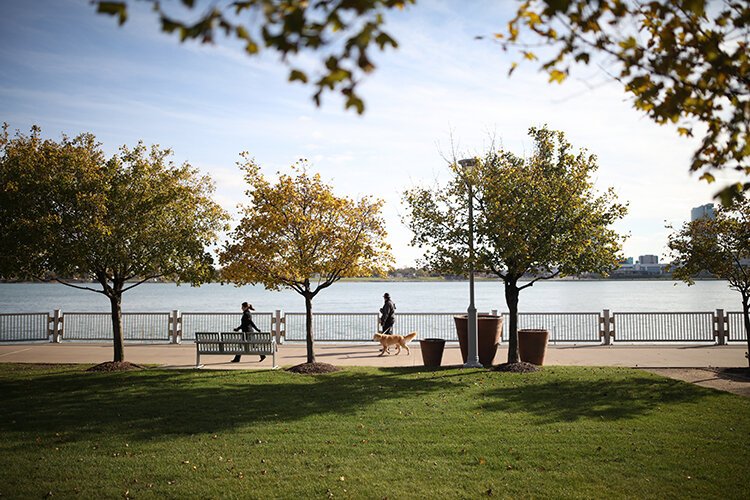 The Detroit Riverfront Conservancy is hosting Rise Together, a socially distant event on Sept. 23, Oct. 21, and Nov. 18.