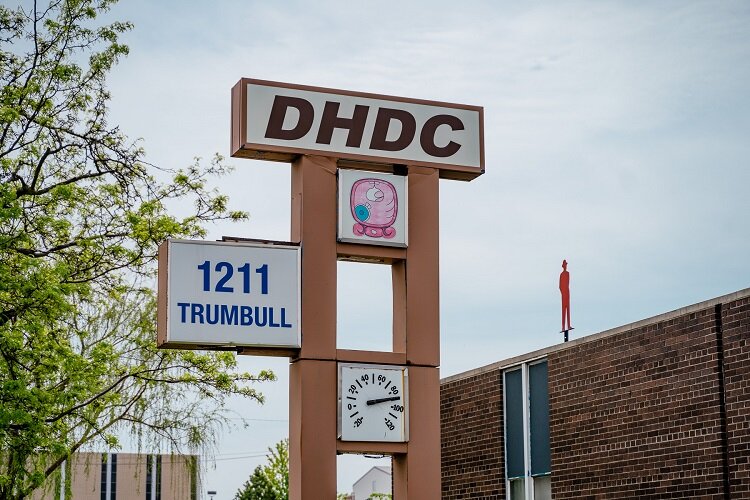 DHDC plans to get some new signage during its redevelopment.