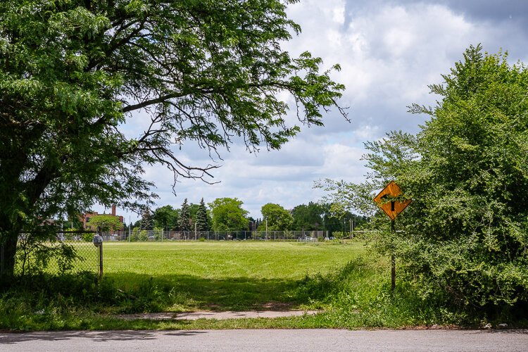 Dingeman Park was once the site of Chadsey High School.