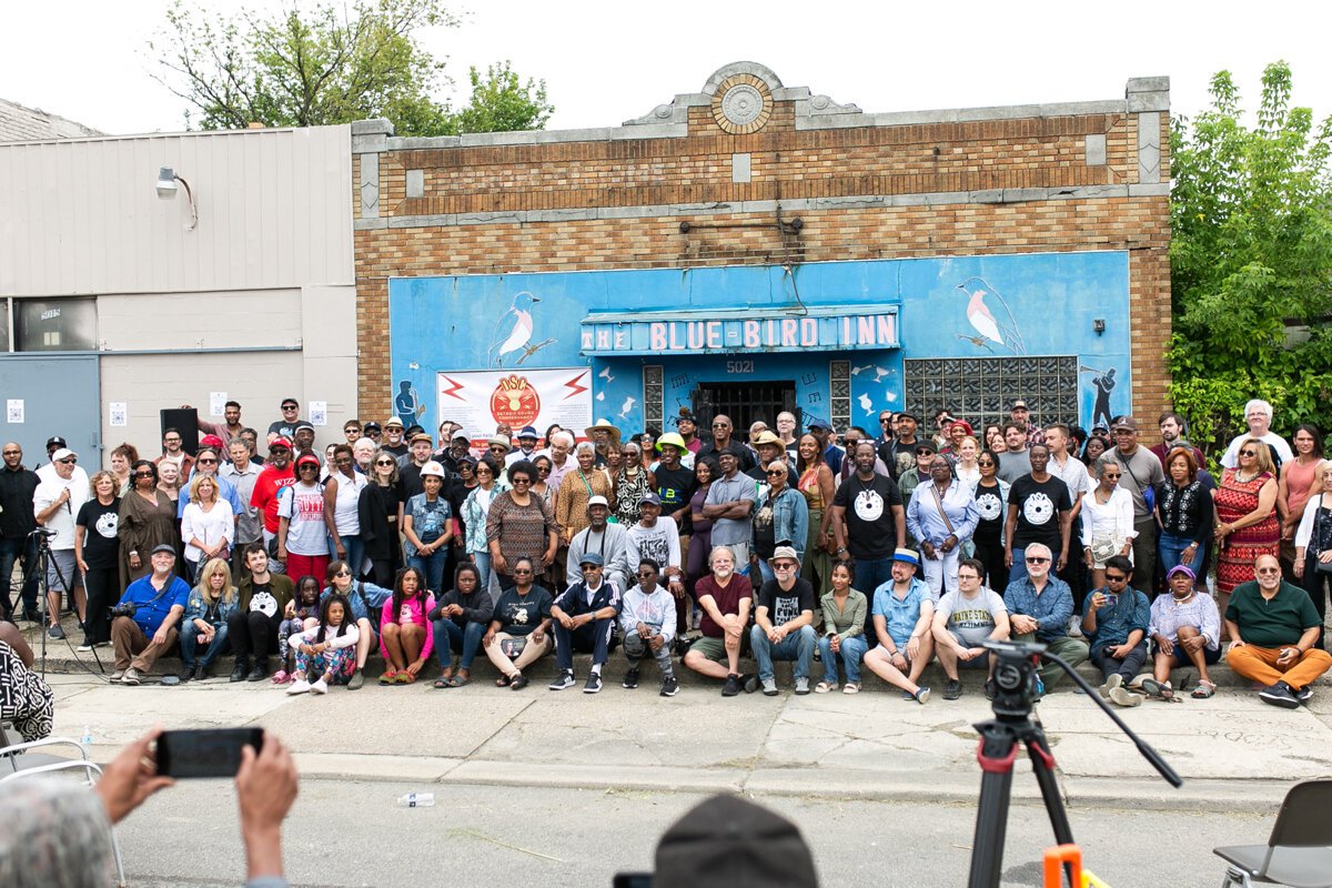 The Blue Bird Inn ground-blessing ceremony took place on Sept. 10, 2023.