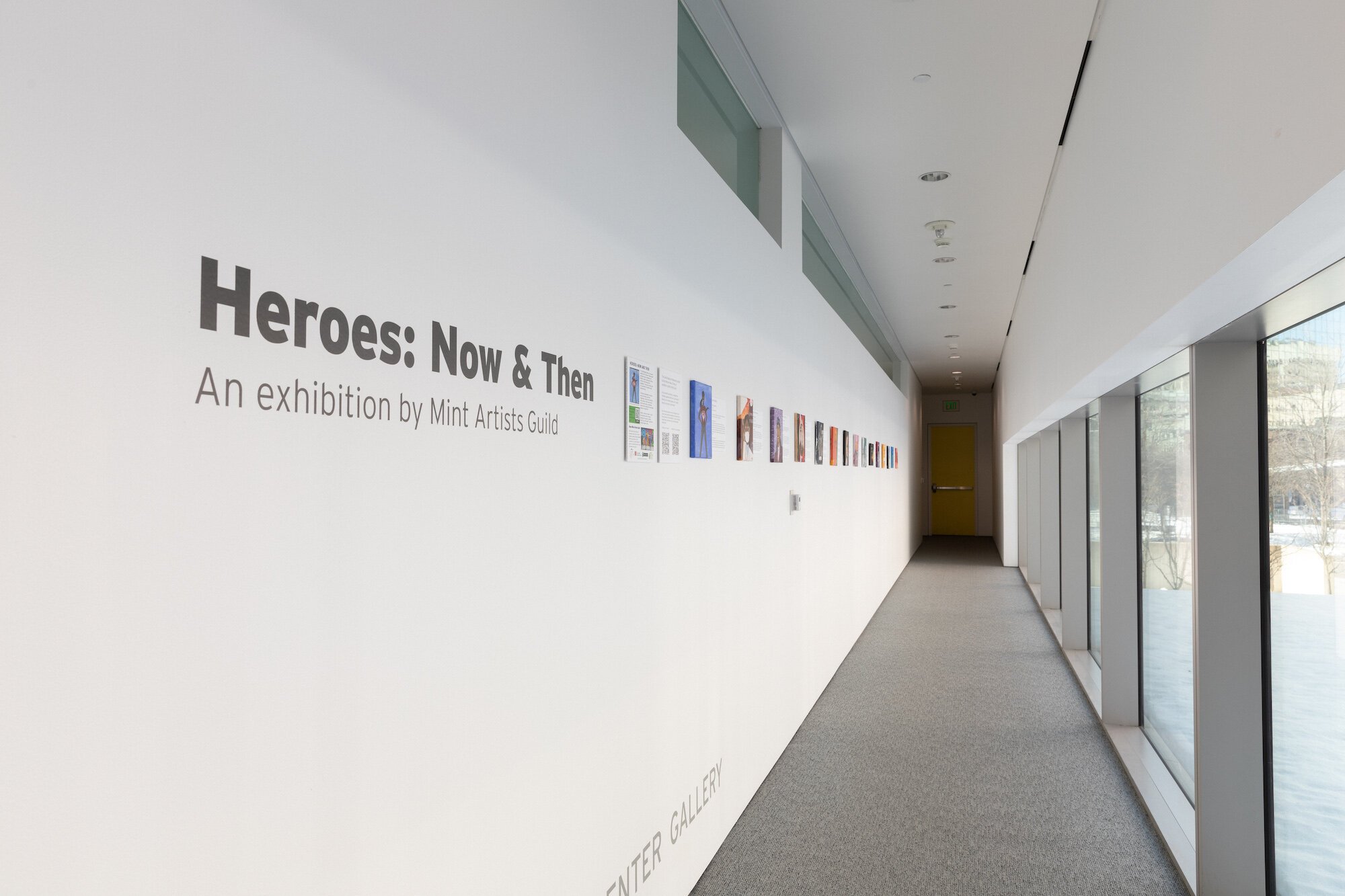 “Heroes: Now and Then,” currently on loan at the Grand Rapids Art Museum (GRAM) through May 22.