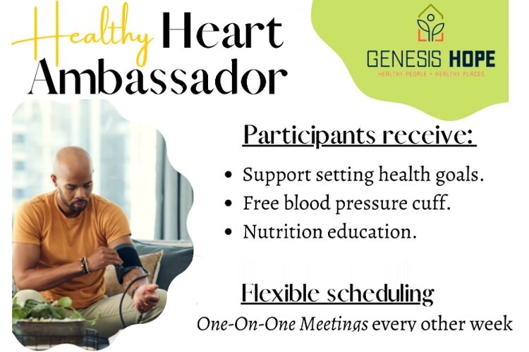 Flyer for Healthy Heart Ambassador program