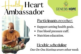 Flyer for Healthy Heart Ambassador program