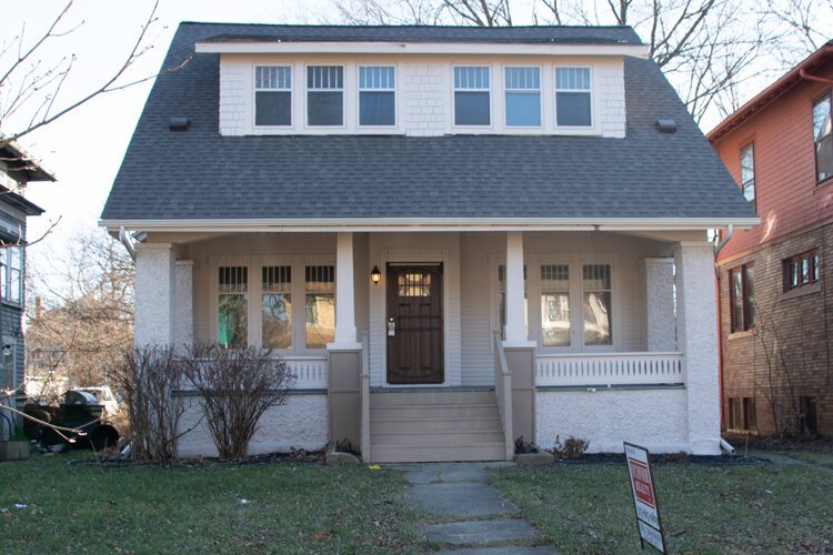 This three-bedroom bungalow in Highland Park is listed for $149,000.