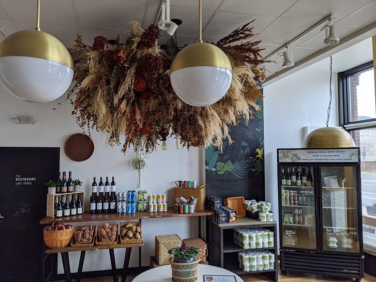 Corktown restaurant Folk is adapting to COVID-19 by offering locally sourced groceries.