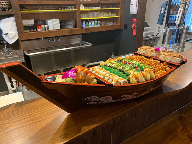 Bash's sushi boat