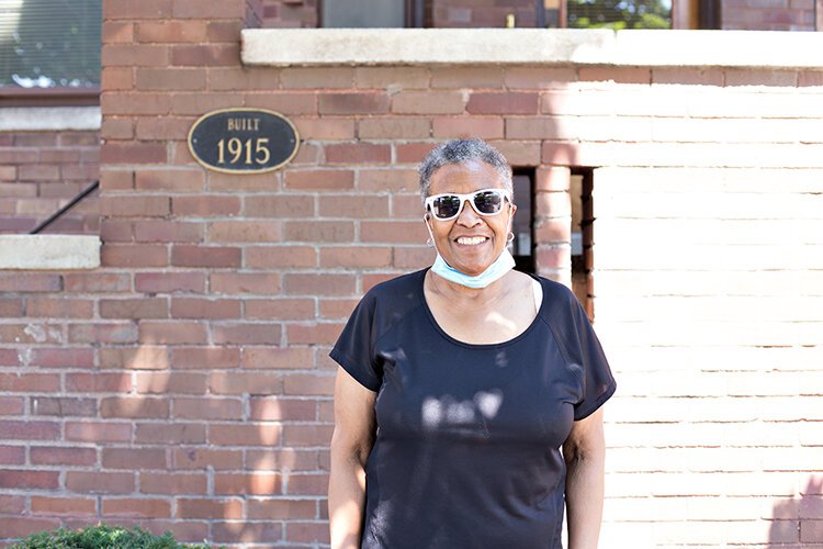 Sandra Cavette is proud of her historical home and wants to see others investing in the upkeep of Detroit properties.