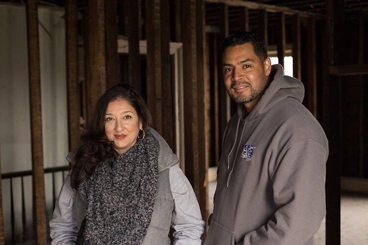 Tanya Saldivar-Ali and her husband Luis Ali have big plans for the 18th Street Design Build Green Hub.