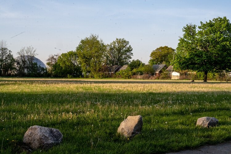 A view of Greenview-Wadsworth Park.