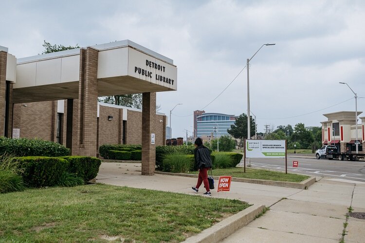 Frederick Branch of the Detroit Library.