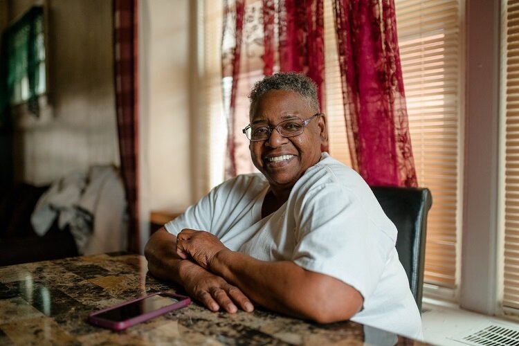 Daisy Jackson is part of a pilot housing stabilization program on the East Side.