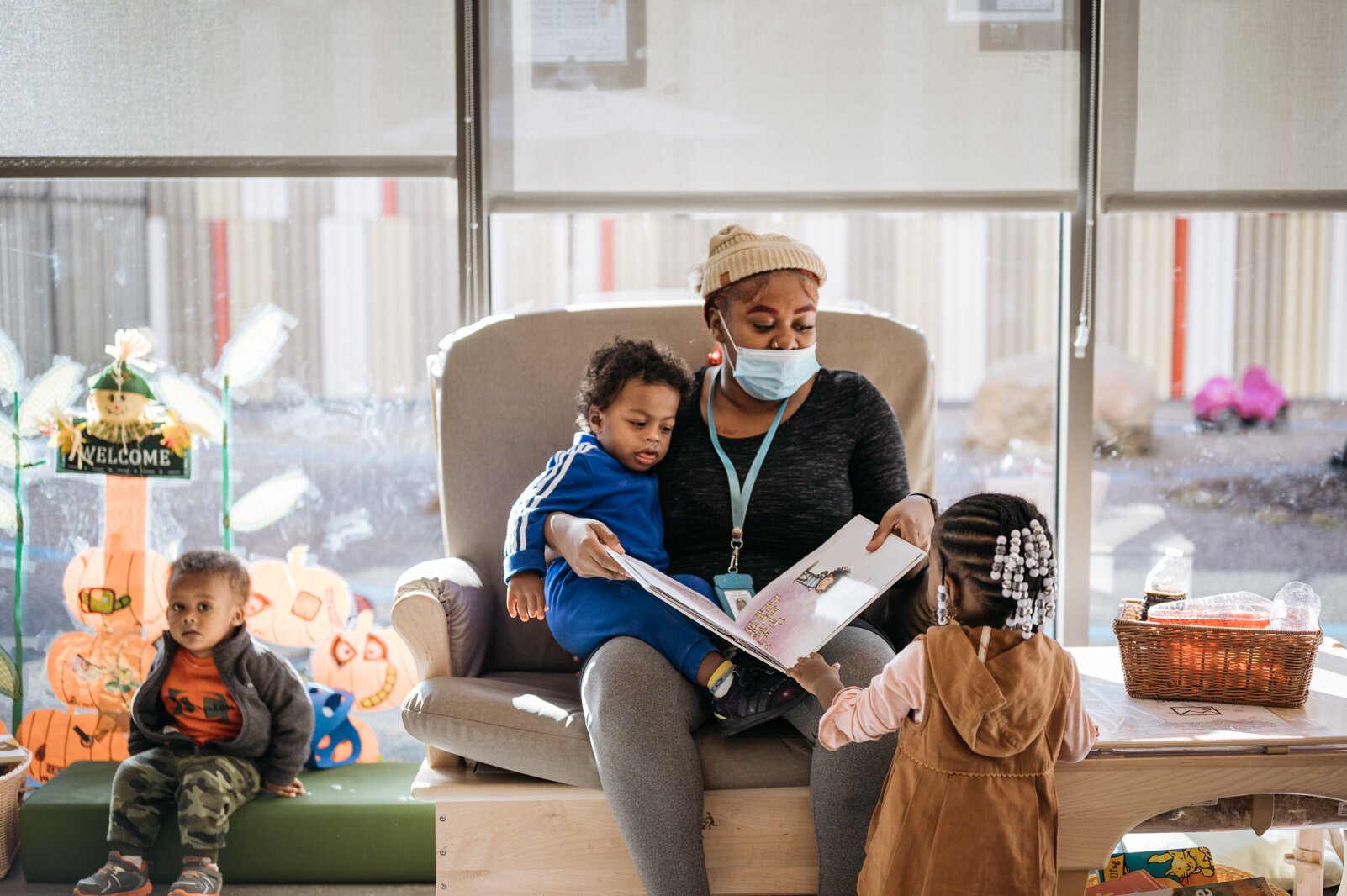 The University of Michigan and Starfish developed the center's curriculum focusing on literacy, STEM (science, technology, engineering, and math), social justice, and racial empowerment.