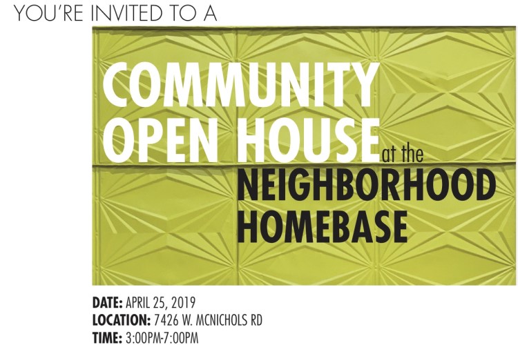 HomeBase open house invitation
